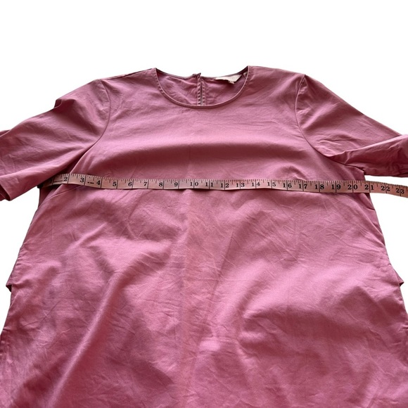 Ted Baker Sz 4 US 10 Women's Wrap Tie Front Cotton Kimono Top Large - Picture 12 of 14